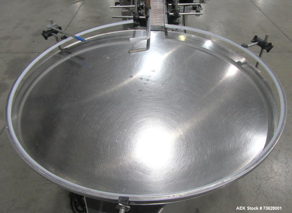 Stainless Steel Tronics S3S Wrap Labeling Machine for Round Containers