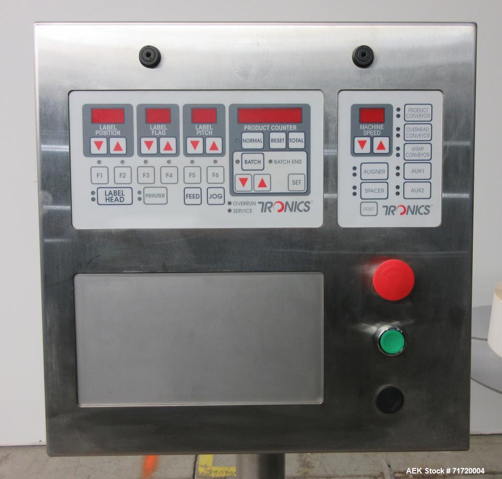 Used Tronics Series 3 Pressure Sensitive Wraparound Labeler