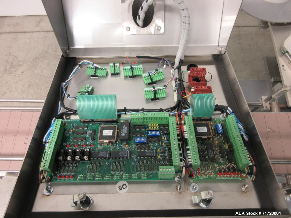 Used Tronics Series 3 Pressure Sensitive Wraparound Labeler