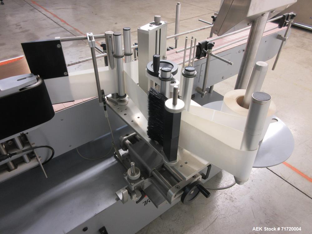 Used Tronics Series 3 Pressure Sensitive Wraparound Labeler