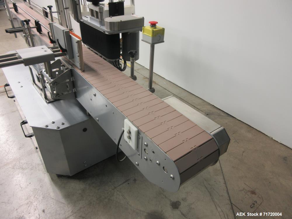 Used Tronics Series 3 Pressure Sensitive Wraparound Labeler