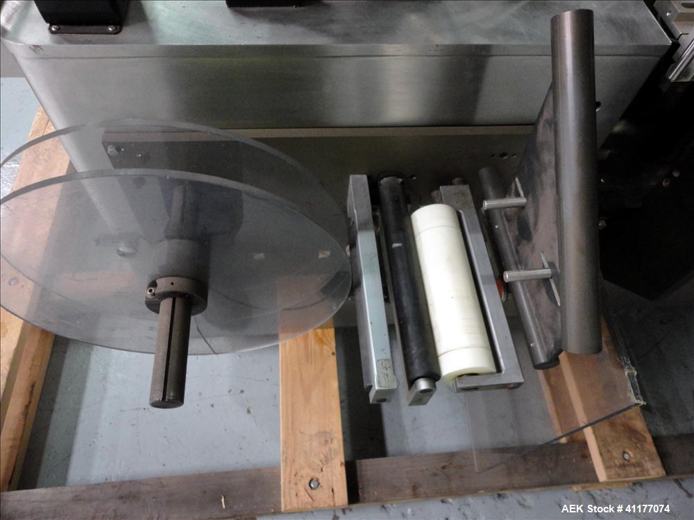 Used Weiler Engineering Inline Wraparound Pressure Sensitive Labeler