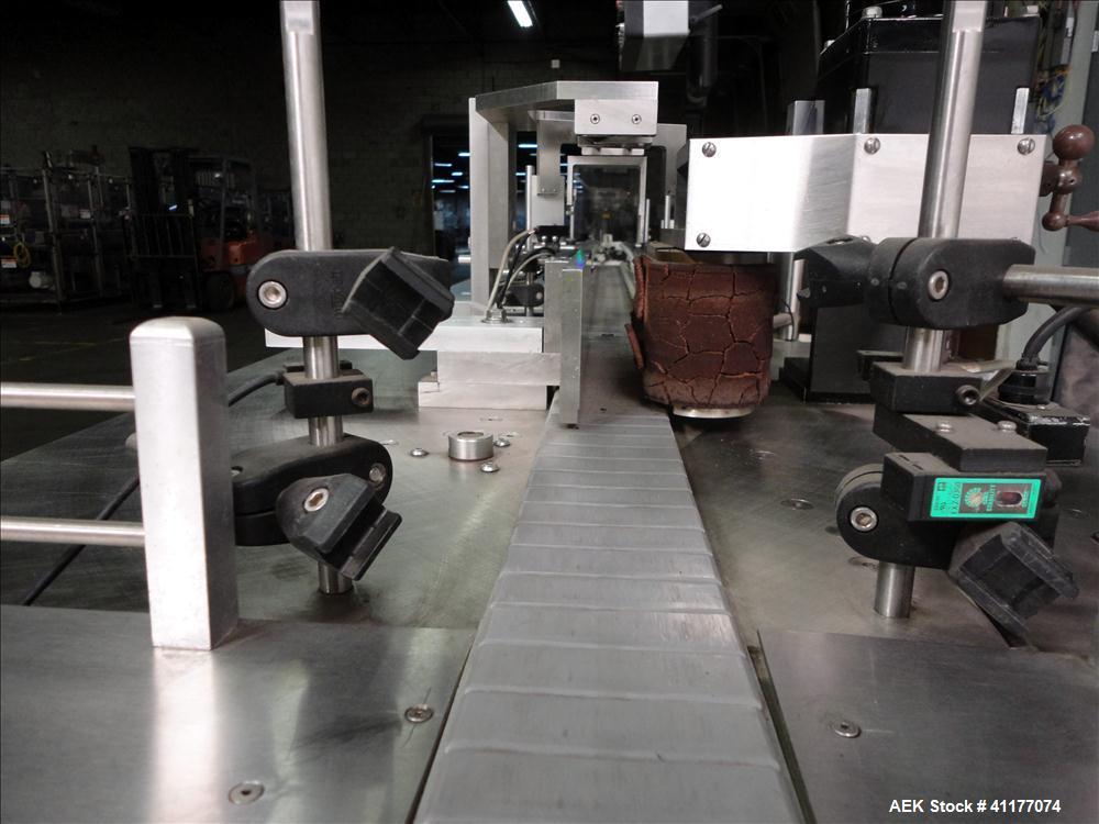 Used Weiler Engineering Inline Wraparound Pressure Sensitive Labeler