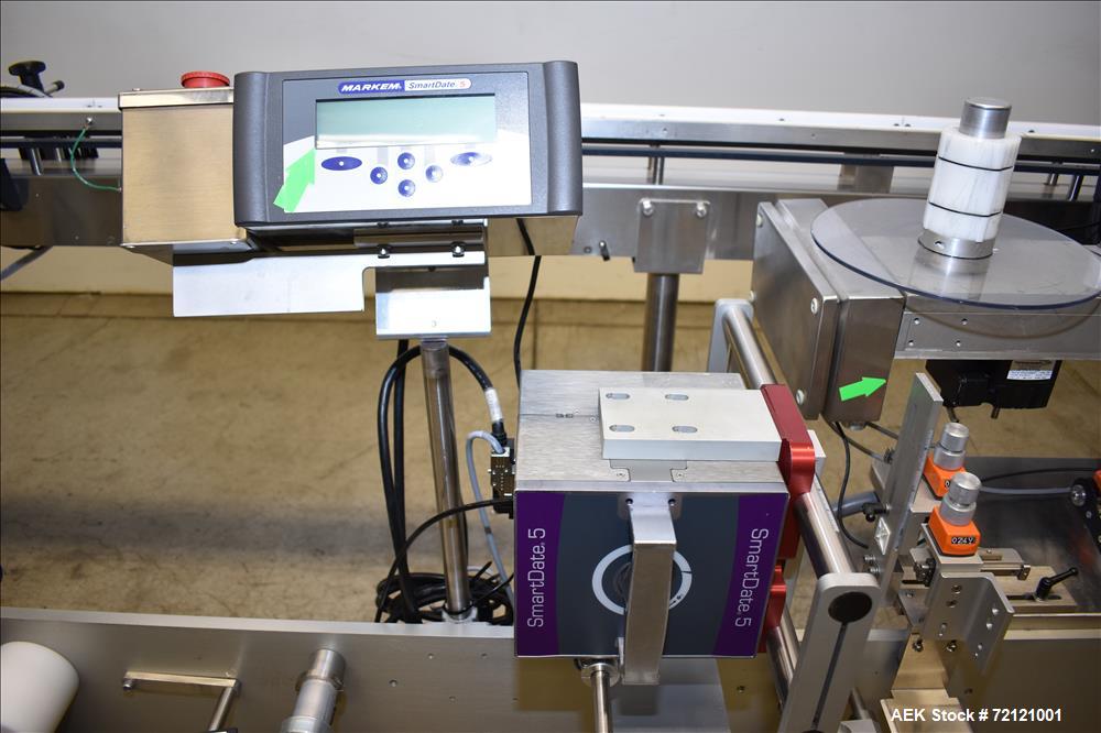 Used Weiler Labeling Systems High Speed Rotary Pharmaceutical Labeler