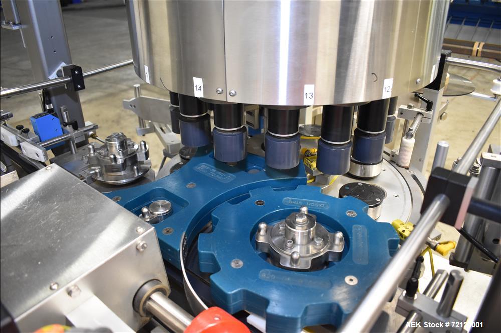 Used Weiler Labeling Systems High Speed Rotary Pharmaceutical Labeler