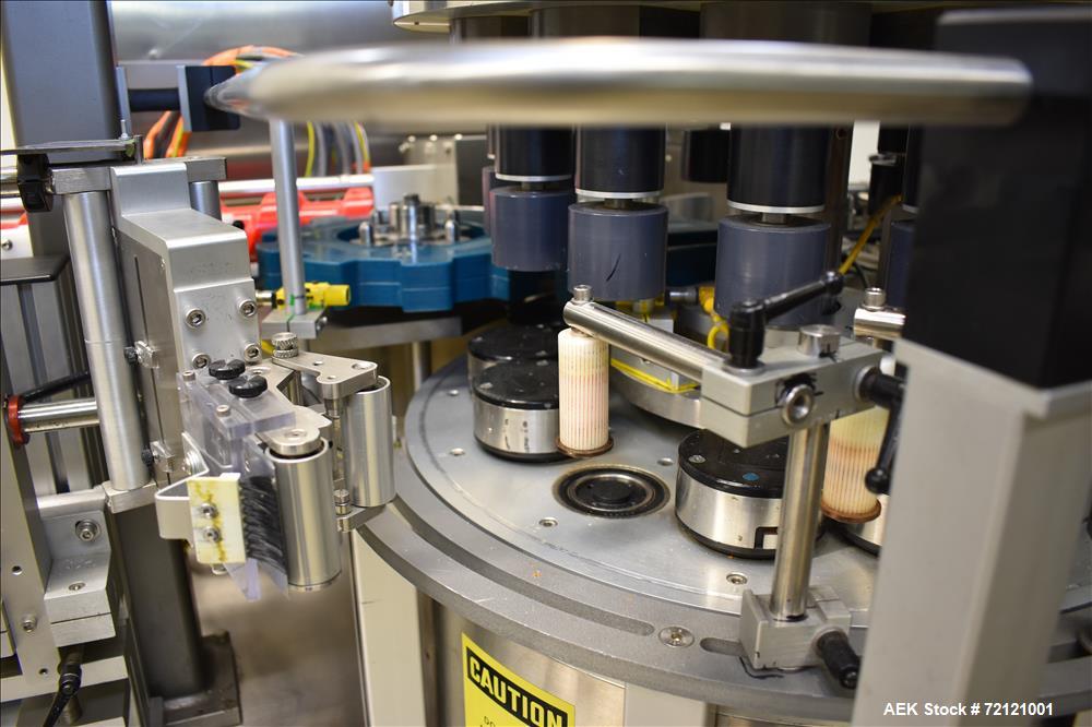 Used Weiler Labeling Systems High Speed Rotary Pharmaceutical Labeler