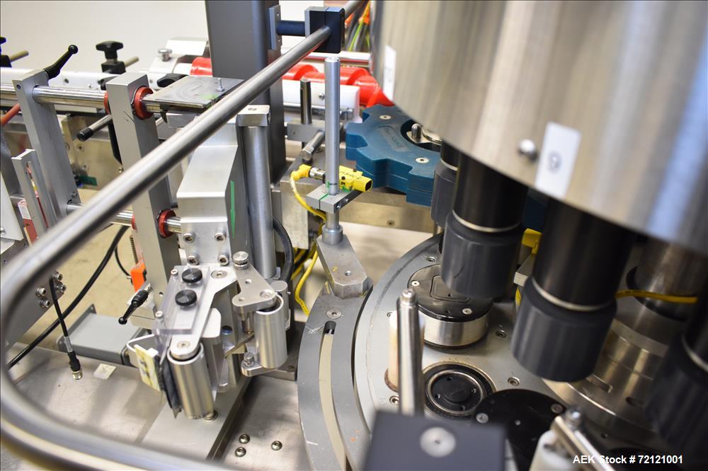 Used Weiler Labeling Systems High Speed Rotary Pharmaceutical Labeler