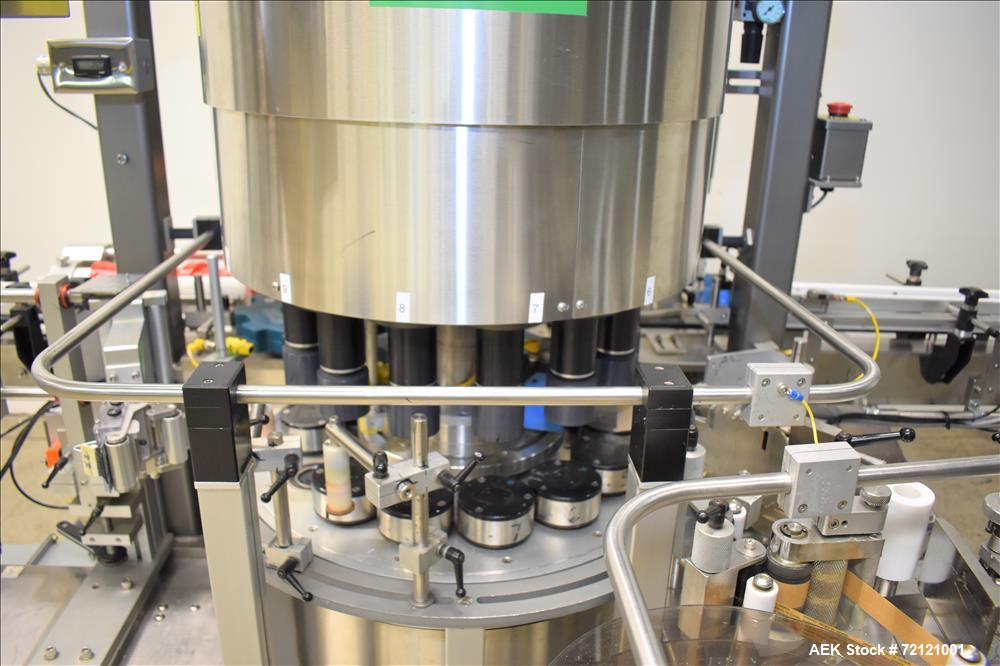 Used Weiler Labeling Systems High Speed Rotary Pharmaceutical Labeler