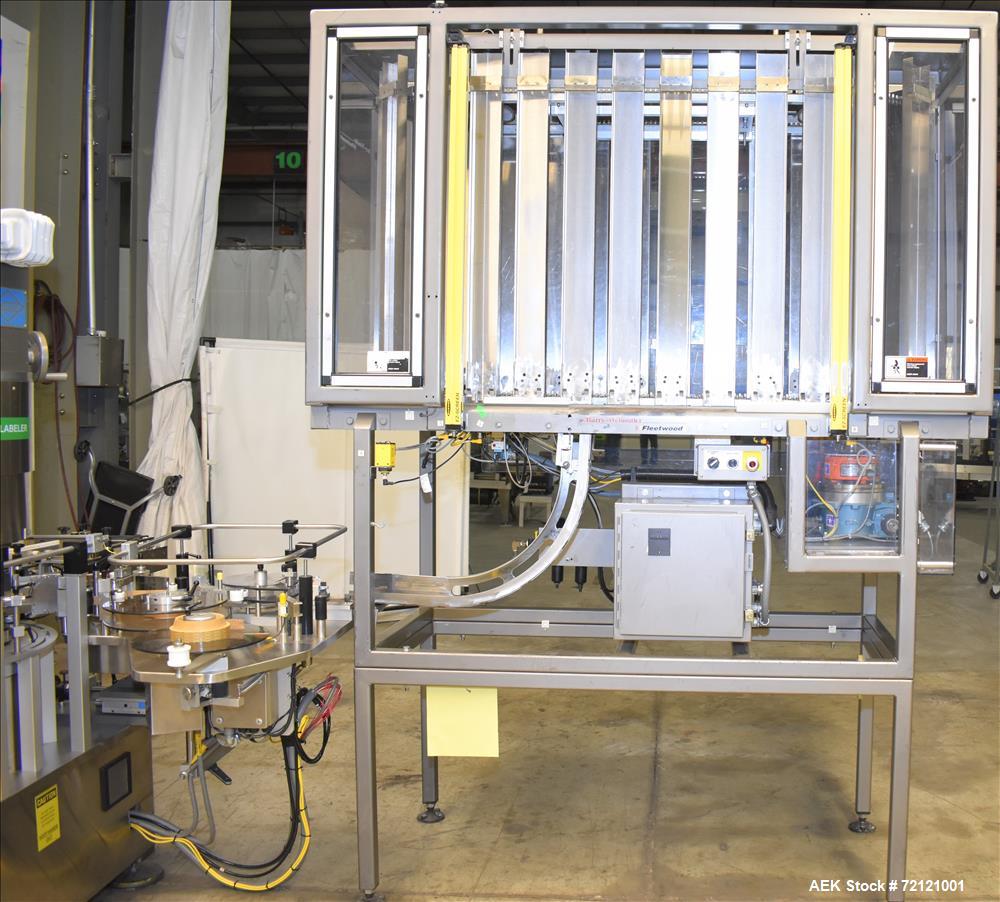 Used Weiler Labeling Systems High Speed Rotary Pharmaceutical Labeler