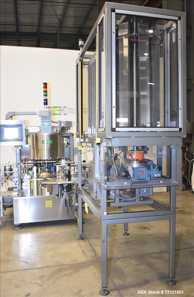 Used Weiler Labeling Systems High Speed Rotary Pharmaceutical Labeler
