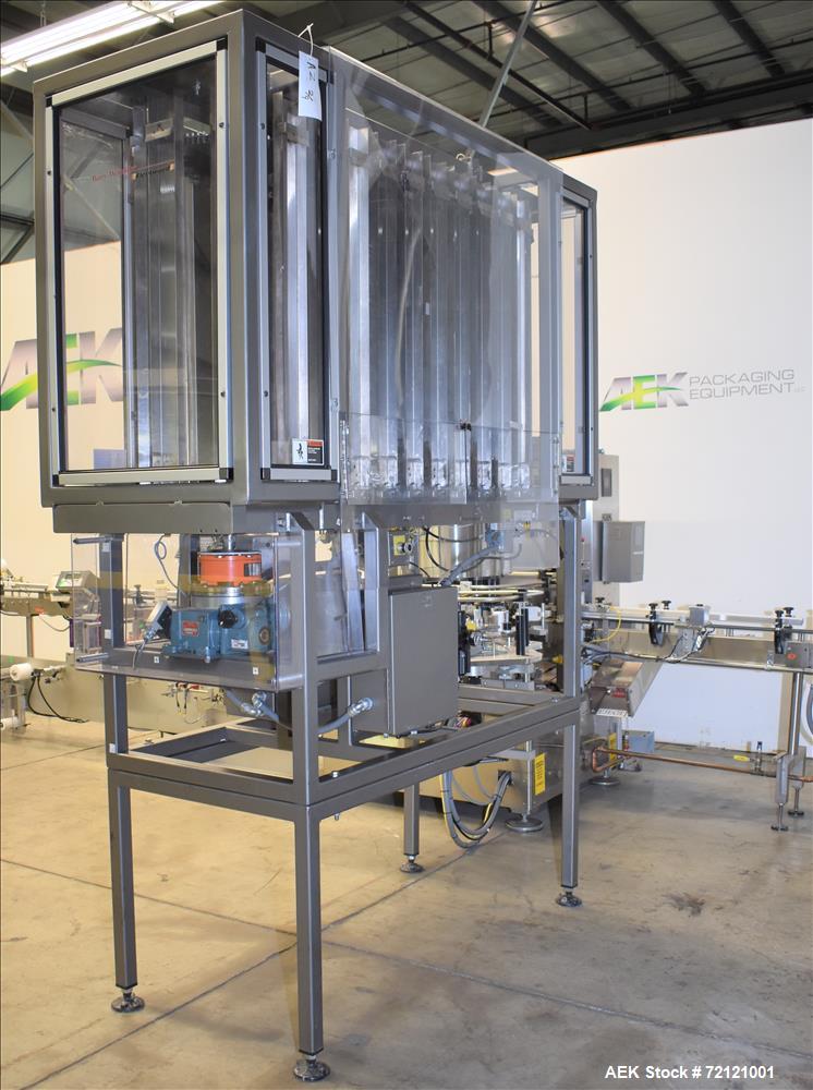 Used Weiler Labeling Systems High Speed Rotary Pharmaceutical Labeler