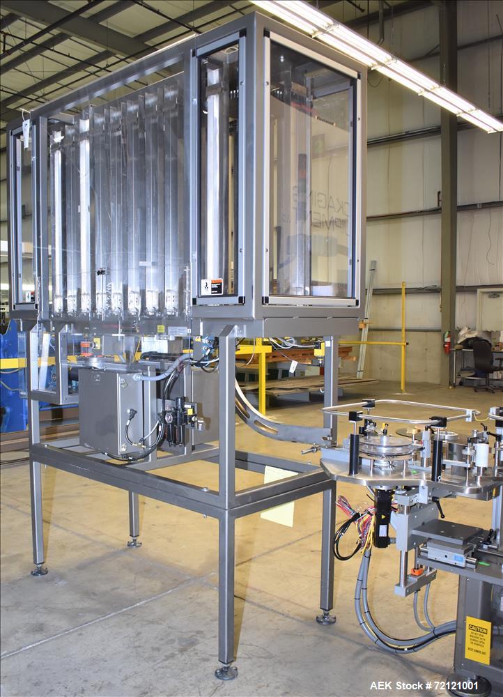 Used Weiler Labeling Systems High Speed Rotary Pharmaceutical Labeler