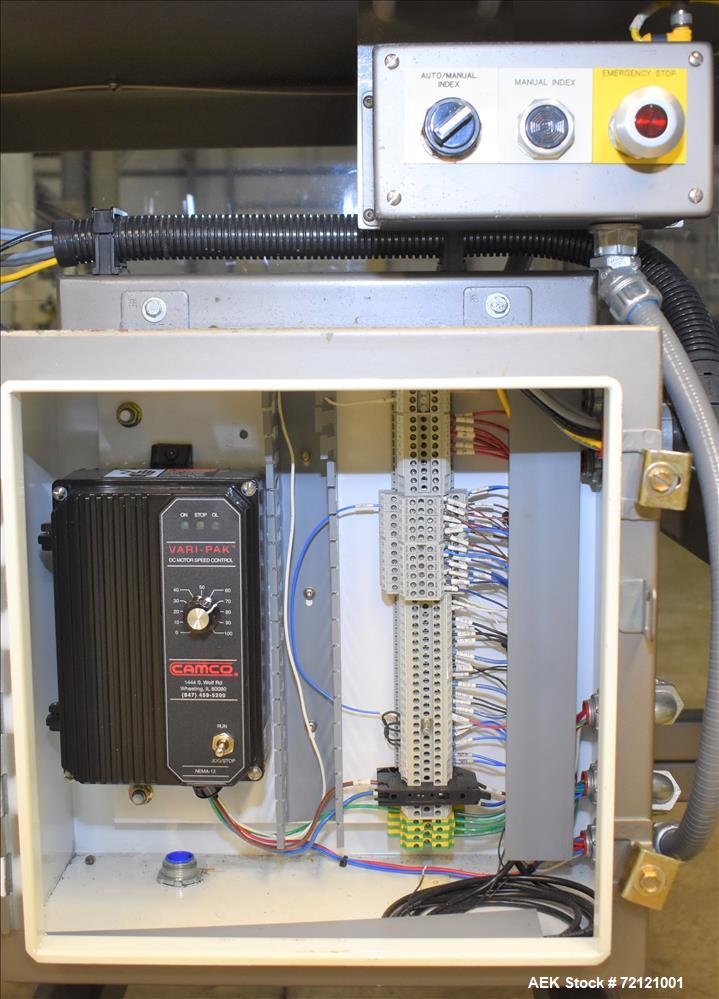 Used Weiler Labeling Systems High Speed Rotary Pharmaceutical Labeler