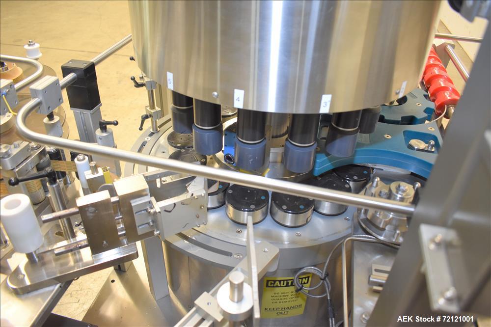 Used Weiler Labeling Systems High Speed Rotary Pharmaceutical Labeler
