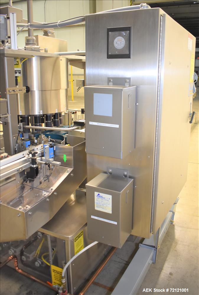 Used Weiler Labeling Systems High Speed Rotary Pharmaceutical Labeler