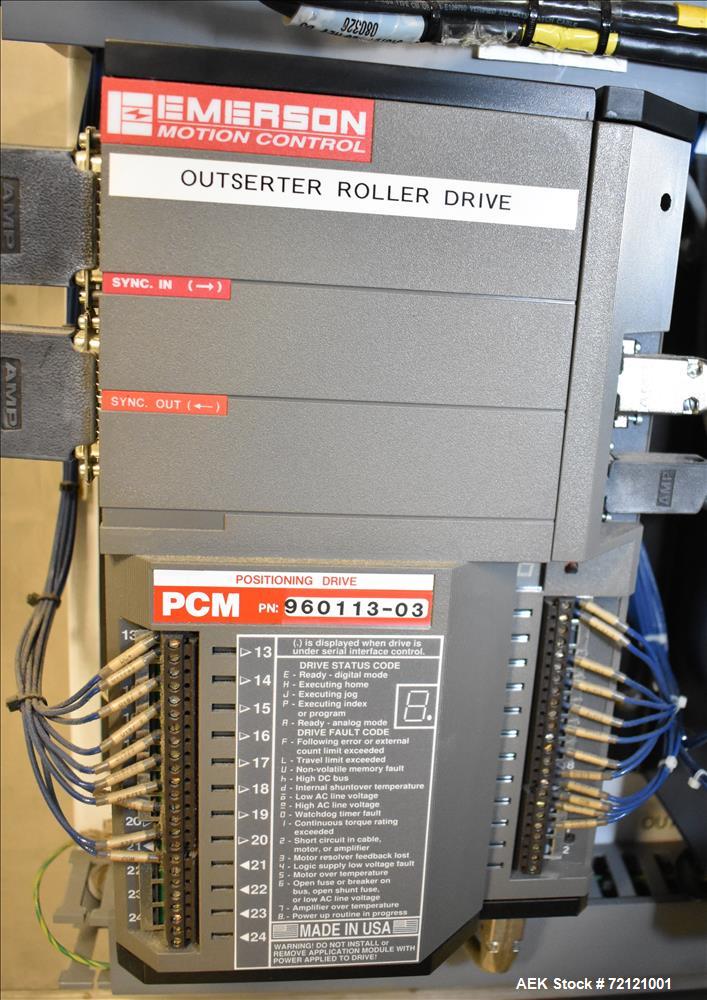 Used Weiler Labeling Systems High Speed Rotary Pharmaceutical Labeler