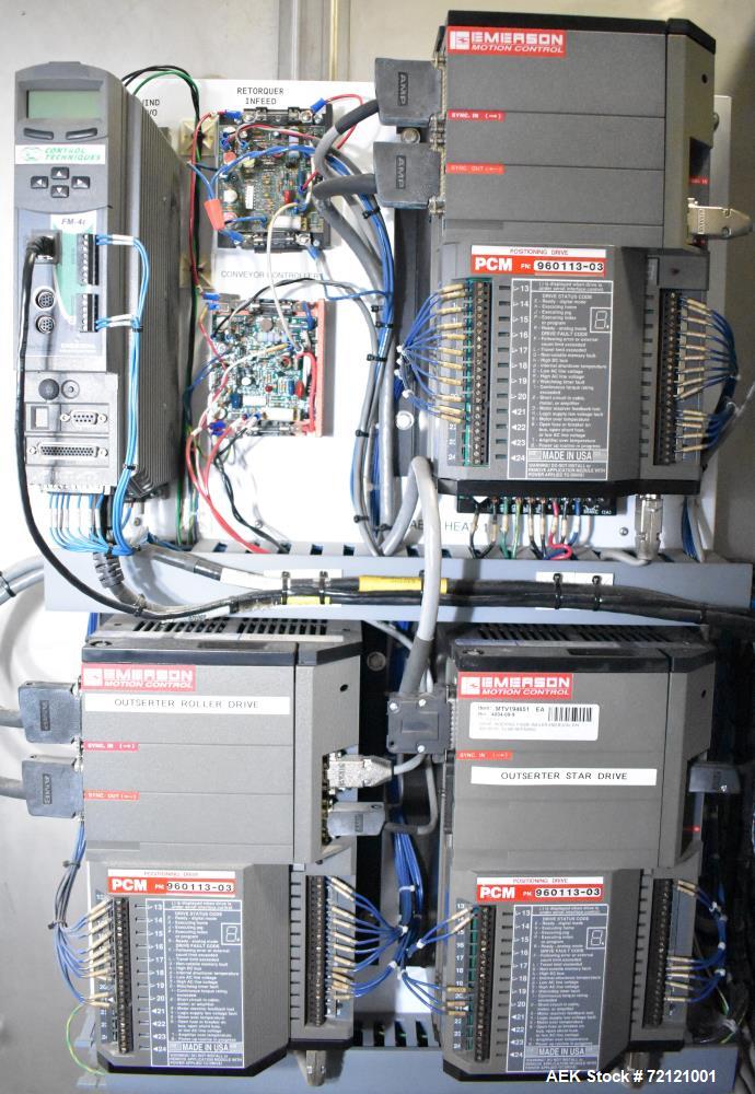 Used Weiler Labeling Systems High Speed Rotary Pharmaceutical Labeler