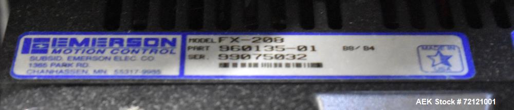 Used Weiler Labeling Systems High Speed Rotary Pharmaceutical Labeler