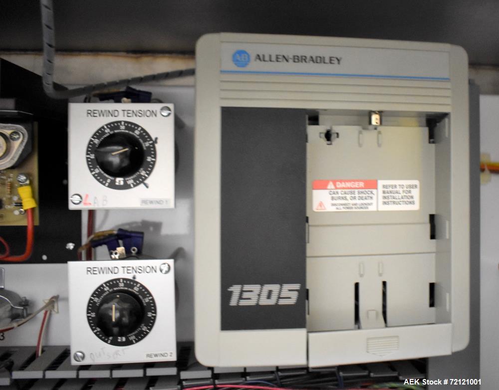 Used Weiler Labeling Systems High Speed Rotary Pharmaceutical Labeler
