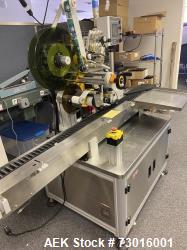 Used- Marko-Tech Automatic Horizontal Wraparound Labeler