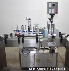 Used- Label-Aire 5100 Automatic Wraparound Pressure Sensitive Labeler, Model 5100 6.0" X 8FT 3115. Capable of dispensing up ...