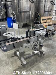 Used- Pack Leader Machinery Model PL-501 Wrap Around Automatic Labeling Machine