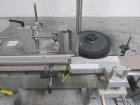 Used- New Jersey Wrap Around Labeler, Model UNI300V-S007. Includes Optel vision system, model Optel OP300, 120 volt, serial#...