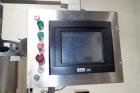 Used Used Sancoa rotary labeler. model# PRL 1500R-S10, 10 station, right hand label head, dual label unwind stand, Industrial Dynamic Lastec laser coder with vision system, onboard side serter head, ...