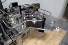Used Used Sancoa rotary labeler. model# PRL 1500R-S10, 10 station, right hand label head, dual label unwind stand, Industrial Dynamic Lastec laser coder with vision system, onboard side serter head, ...