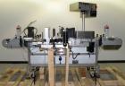 Used Accraply Inline Automatic Wrap Around Pressure Sensitive Labeler, Model 35W. Product Size Range: diameter 3/4