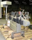 Used Accraply Inline Automatic Wrap Around Pressure Sensitive Labeler, Model 35W. Product Size Range: diameter 3/4