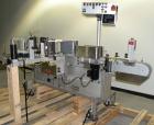 Used Accraply Inline Automatic Wrap Around Pressure Sensitive Labeler, Model 35W. Product Size Range: diameter 3/4