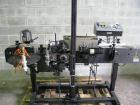 Used Auto Labe Model 966 Pressure Sensitive Wrap Labeler. Machine has a model 310 Hot Stamp imprinter for dates, codes, prices, ingredients, lot numbers or other variables. Can perform at up to 150 l...