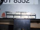 Used Avery 6101 Pressure Sensitive Spot or Wraparound Labeler, Model 6101-3-RH. Bench or tabletop labeler design, has hot stamp date coder, star wheel bottle indexing and 4