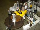 Used CCL Collomat Wrap Around Pressure Sensitive Labeler, model 6600. Can handle a label up to 6.75