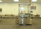 Used Libra Pharmaceutical Technologies Pressure Sensitive Bottle Labeler, Model SENS 350. Designed to apply pressure sensitive labels on cylindrical containers of metal, glass, or plastic. Maximum ou...