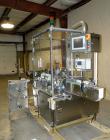 Used Libra Pharmaceutical Technologies Pressure Sensitive Bottle Labeler, Model SENS 350. Designed to apply pressure sensitive labels on cylindrical containers of metal, glass, or plastic. Maximum ou...