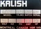 Used Kalish Labeler, Model 6805