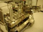 Used Kalish Labelstar Wraparound Pressure Sensitve Labeler, Model LS4000. Capable of speeds up to 150 cpm. Unit has Acuity PMC80 vision system, open date hot stamp coder bump wheel indexing, top hold...