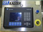 Used Kalish Labelstar wraparound labeler with labeling head.