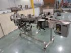 Used Newman NV2 (NVII) Automatic Pressure Sensitive Labeler. Capable of speeds up to 150 containers per minute. Has a label size range: 10mm to 150mm. Model NV11, Serial #95234. Features single head ...