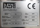 Used Neri Pressure Sensitive Trunion Wraparound Vial/Ampoule Labeler