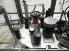 Used Neri Automatic Pressure Sensitive Wraparound Vial Bottle Labeler