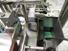 Used Neri Automatic Pressure Sensitive Wraparound Vial Bottle Labeler