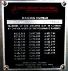 Used-New Jersey Machine Co Model Pacesetter/304L889/311LSBP-327 auto conveyorize