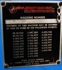 Used New Jersey Machine Co Colt 