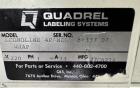 Quadrel Model Econoline 4 Panel Wrap Pressure Sensitive wrap labeler.