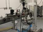 Used Quadrel model Q60 Wraparound Pressure Sensitive Labeler with Norwood Hot Stamp Coder. Has a 7