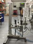 Used Quadrel model Q60 Wraparound Pressure Sensitive Labeler with Norwood Hot Stamp Coder. Has a 7