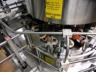Used Sancoa (Weiler) PRL-1500 14 Station Rotary Pharmaceutical Labeler.